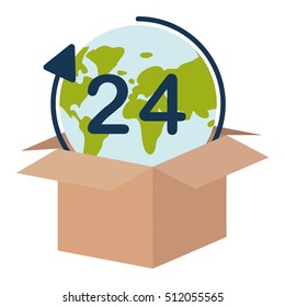 Isolated delivery package and world design