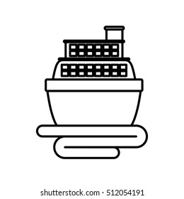 Isolated delivery ship design