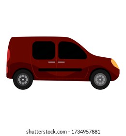 Isolated delivery truck image - Vector illustration design