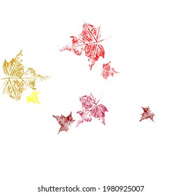 Isolated detailed realistic leaf from tree or plant. vector eps10 illustration. white paper sheet decorated hanging ivy