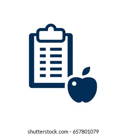 Isolated Diet Icon Symbol On Clean Background. Vector Regime Element In Trendy Style.