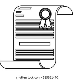 Isolated diploma of graduation design