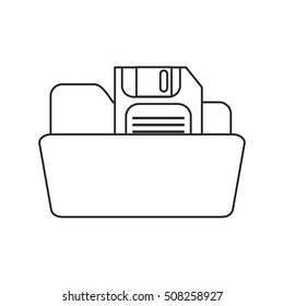 Isolated diskette and file design