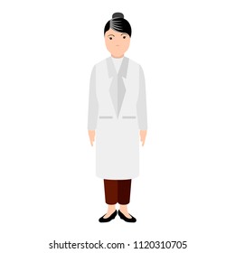 Isolated doctor avatar