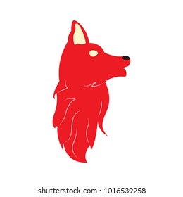 Isolated dog avatar
