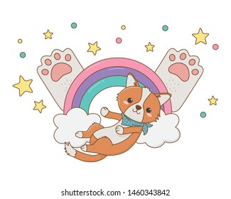 Isolated dog cartoon design vector illustrator