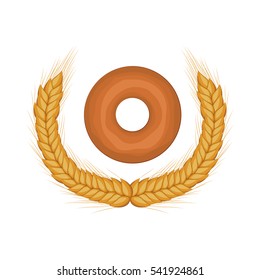Isolated donut design