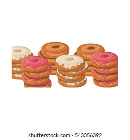 Isolated donut design
