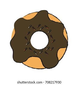 Isolated donut design