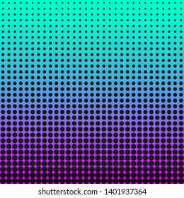 Isolated dots on a colorful background.Abstract creative concept vector comics pop art style blank layout template with clouds beams and isolated dots pattern on background. Vector illustration