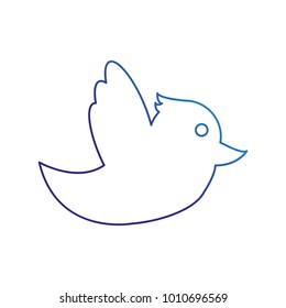 Isolated dove design