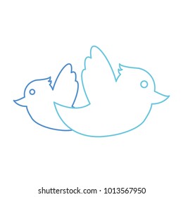 Isolated dove design