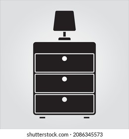 Isolated Drawer Table Black Multi Purpose Vector Images Transparent Scalable Vector Graphic