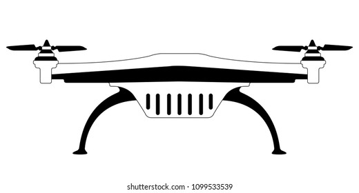 Isolated drone toy