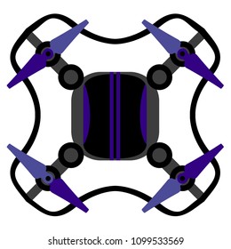 Isolated drone toy