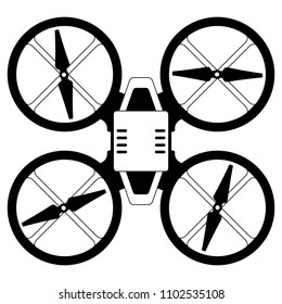 Isolated drone toy