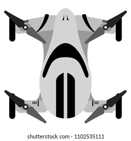 Isolated drone toy
