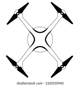 Isolated drone toy