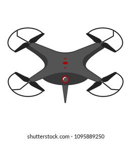 Isolated drone toy icon