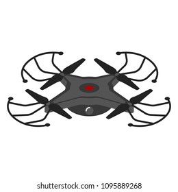Isolated drone toy icon