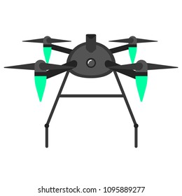 Isolated drone toy icon