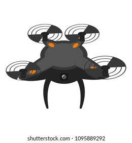 Isolated drone toy icon