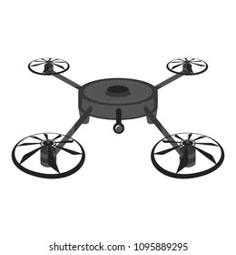 Isolated drone toy icon