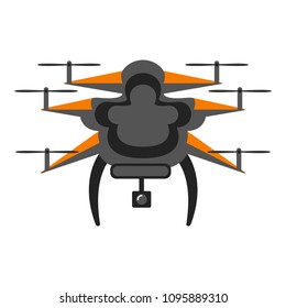 Isolated drone toy icon