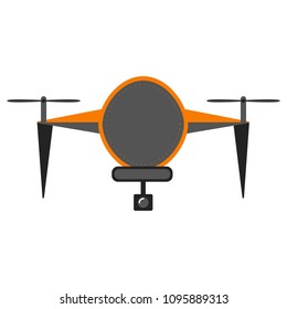 Isolated drone toy icon
