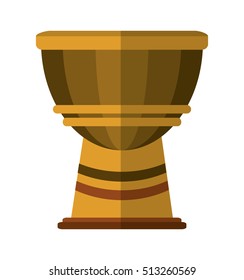 Isolated drum instrument design