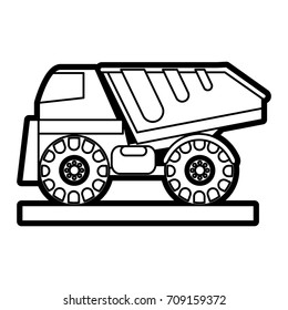 Isolated dump truck design