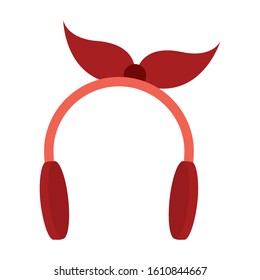 Isolated earmuffs icon. Winter clothes - Vector illustration design