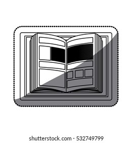 Isolated ebook design