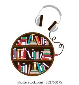 Isolated ebook and headphone design