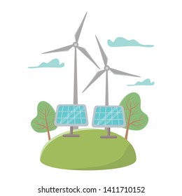Isolated eco solar panel design