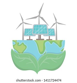 Isolated eco solar panel design