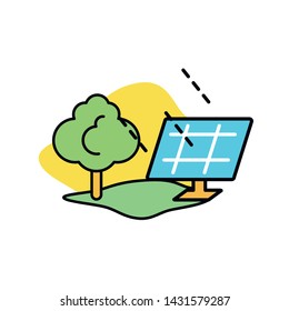 Isolated eco solar panel design