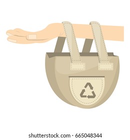 isolated ecologic bag