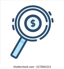 Isolated Ecommerce Theme Blue Icons EPS 10 Free Vector Graphic
