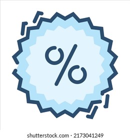 Isolated Ecommerce Theme Blue Icons EPS 10 Free Vector Graphic
