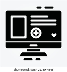 Isolated Ecommerce Theme Glyph Icons EPS 10 Free Vector Graphic