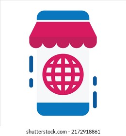 Isolated Ecommerce Theme Icons EPS 10 Free Vector Graphic