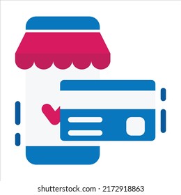 Iconos temáticos de Ecommerce aislado EPS 10 Gráfica vectorial libre