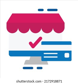 Isolated Ecommerce Theme Icons EPS 10 Free Vector Graphic