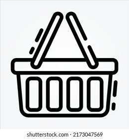Isolated Ecommerce Theme Line Icons EPS 10 Free Vector Graphic