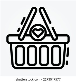 Isolated Ecommerce Theme Line Icons EPS 10 Free Vector Graphic