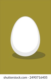 Isolated egg on a background