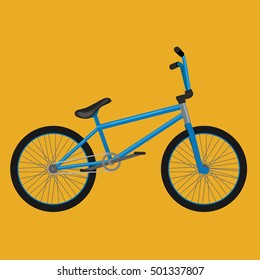 isolated electric bicycle for sport or urban city ride