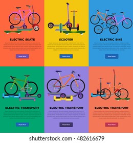 isolated electric scooter, one and two-wheeled mobility electro vehicle vector illustration, Eco alternative energy city transport with accumulator battery under the steering wheel