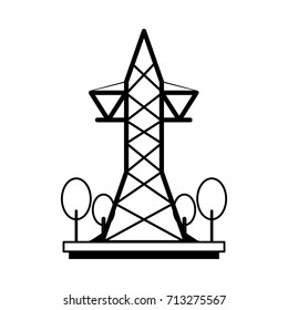 Isolated electric tower design